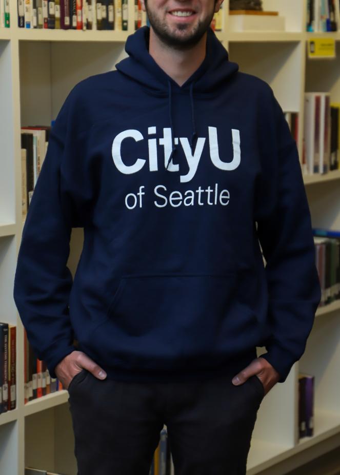 City university hoodie top